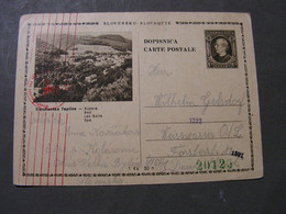 Bildkarte Trencanske Teplice Zensur 1944 - Cartoline Postali