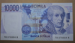 Italy Banknotes 10000 Lire Volta VF/EF - 10000 Lire