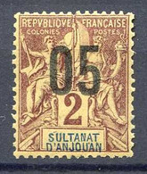 ANJOUAN -- N° 20 * NEUF Ch. - Unused Stamps