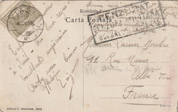 Roumanie Cachet Censure CENZURAT CENSURA MILITARA IASI 8/11/1918 Carte Postale Pour Albi Tarn France - Covers & Documents