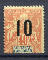 ANJOUAN -- N° 26 * NEUF Ch. - Unused Stamps