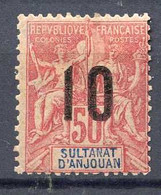 ANJOUAN -- N° 28 * NEUF Ch. - Unused Stamps