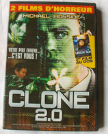 DVD - 2 FILMS D'HORREUR  -  CLONE 2.0  -Michael Ironside  -  MEMORY RUN - Horror