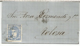 ENVUELTA A TOLOSA 1871 - Lettres & Documents