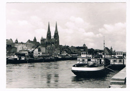 D-13258   REGENSBURG : Partie An Der Donau ( Schiffe, Schip, Boat, ) - Regensburg