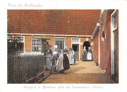 PIE-GF-21-816 : CACAO VAN HOUTEN. VUE DE HOLLANDE. PAYS-BAS. HOSPICE A MARSSUM PRES LECUWARDEN. FRISE - Van Houten