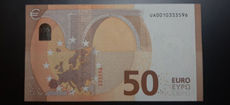 50 Euro France U002 A1 UNC - 50 Euro