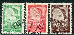 YUGOSLAVIA 1934 Sarajevo Sokol Games, Used.  Michel 272-74 - Usados