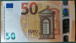 50 EURO SPAIN 2017 DRAGHI V003E5 VA SC FDS UNCIRCULATED PERFECT - 50 Euro