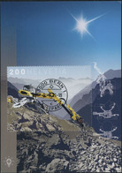Suisse - 2021 - Menzi Muck - Blockausschnitte - Maximumkarte - FDC ET - Ersttag Voll Stempel - Brieven En Documenten