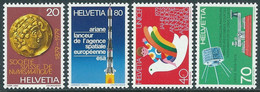 1979 SVIZZERA PROPAGANDA 4 VALORI MNH ** - RA25-3 - Unused Stamps