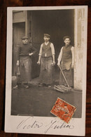 Carte Photo 1910's CPA Ak Animée Couloutre Artisans Ouvriers Forgerons - Sonstige & Ohne Zuordnung