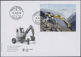 Suisse - 2021 - Menzi Muck - Blockausschnitte - Ersttagsbrief FDC ET - Briefe U. Dokumente