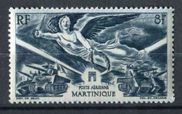 TIMBRE** De 1946 De MARTINIQUE De La POSTE AERiENNE "8 F. - ANNIVERSAIRE DE LA VICTOIRE" - Aéreo