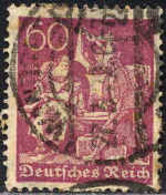 Allemagne Poste Obl Yv:145 Mi:165 Forgerons (Beau Cachet Rond) - Usati