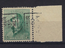 Koning Albert I Met Helm Nr. 167 ** MNH Voorafgestempeld Nr. 5271A NAMUR 1930 NAMEN In Goede Staat Met BLADBOORD ! - Roller Precancels 1930-..