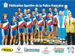 Fiche Cyclisme - Equipe Cycliste Fédération Sportive De La Police Française (FSPF Hommes Et Femmes) - Sports