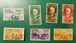 ETIOPIA 1936 SOGGETTI VARI - Ethiopia