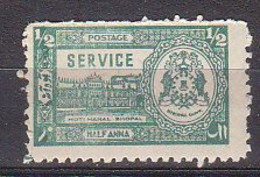 J3508 - BRITISH COLONIES BHOPAL SERVICE Yv N°37 ** - Bhopal