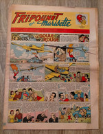 Fripounet Et Marisette N° 21  Sylvain Sylvette 13/10/1957  PERLIN Et PINPIN ROMOREAU - Sylvain Et Sylvette