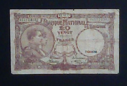 Belgium 1938: 5 Francs - 5 Francos