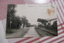 D 77 - Cesson - La Gare Prise Du Quai - Cesson