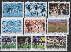 Guinée Guinea 2004 Mi. ? Football Fußball Soccer MNH** 10 Val. RARE ! - Guinée (1958-...)