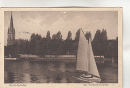 A4827) BERLIN SPANDAU - Am WRÖHMÄNNERPLATZ Mit Altem SEGELBOOT - Top !! 2.6.1937 !! - Spandau