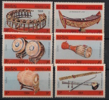 Laos - 1984 - N°Yv. 539 à 544 - Instruments De Musique - Neuf Luxe ** / MNH / Postfrisch - Laos