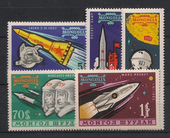Mongolia - 1963 - N°Yv. 281 à 285 - Conquète De L'espace - Neuf Luxe ** / MNH / Postfrisch - Mongolia