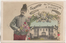 79 Souvenir Du 7e Hussards à NIORT - Niort