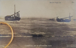 Carte Photo Berck - Tempête 18 Décembre 1902 - Berck