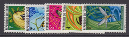 Chad, Scott 252-256, MNH, Insects - Neufs