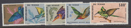 Chad, Scott C27-C31, MNH, Air Post, Birds - Unused Stamps