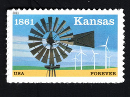 2011 Kansas Mi US 4658 Sn US 4493 Yt US 4318 Sg US 5092 MNH Xx Postfr. - Ongebruikt