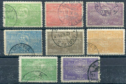 SERBIA 1904 Karageorgevic Dynasty Set Of 8 Used.  Michel 76-83 - Serbia