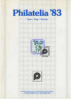 ORTUGAL - AZOREN 1983, Philatelia '83 Azoren-SST A. Sonderblatt Der Internationale Postwertzeichen-Messe Düsseldorf - Autres & Non Classés