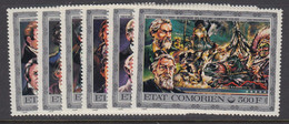 Comoro Islands, Scott 165-170, MNH - Neufs