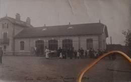 CPA Photo Neuves Maisons - Gare 1909 - Neuves Maisons