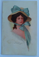 CPA ILLUSTRATEUR ARCHIE GUNN - AMERICAN BEAUTY TAYLOR PLATT NEW YORK - FEMME ELEGANTE - Gunn