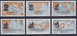 MiNr. 2655 - 2660  Frankreich1988, 20. Febr. Bedeutende Persönlichkeiten- Postfrisch/**/MNH - Ongebruikt