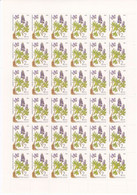 URSS Feuille Complète      Larkspur "Delphinium Dictyocarpum" - Full Sheets