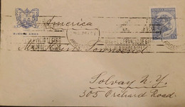 P) 1942 CIRCA ARGENTINA, SHIPPER FROM BUENOS AIRES TO SOLVAY USA, LIVESTOCK STAMP, AIRMAIL, XF - Other & Unclassified