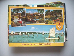 Nederland Holland Pays Bas Giethoorn Varen En Zwemmen - Giethoorn