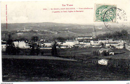 81 ( Tarn ) - St PAUL CAP DE JOUX - Vue Générale ( A Gauche, Au Fond, L'eglise De Damiatte ) - Saint Paul Cap De Joux