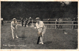 Série Les Sports - Le Cricket - Publicité Magasins De Nouveautés Ville De Strasbourg - Carte Non Circulée - Críquet