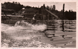 Evian Les Bains - Le Ski Nautique - Carte CAP De 1941 N° 113 - Water-skiing