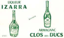 Buvard Liqueur Izarra - Liqueur & Bière