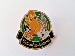 PINS  FESTIVAL DES CARTOONS BUGS BUNNY DAFFY TITI / DANONE WARNER BROS / 33NAT - Disney