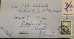 P) 1967 CIRCA ARGENTINA, SHIPPER TO COLOMBIA, AIRMAIL-SARMIENTO STAMPS, XF - Altri & Non Classificati